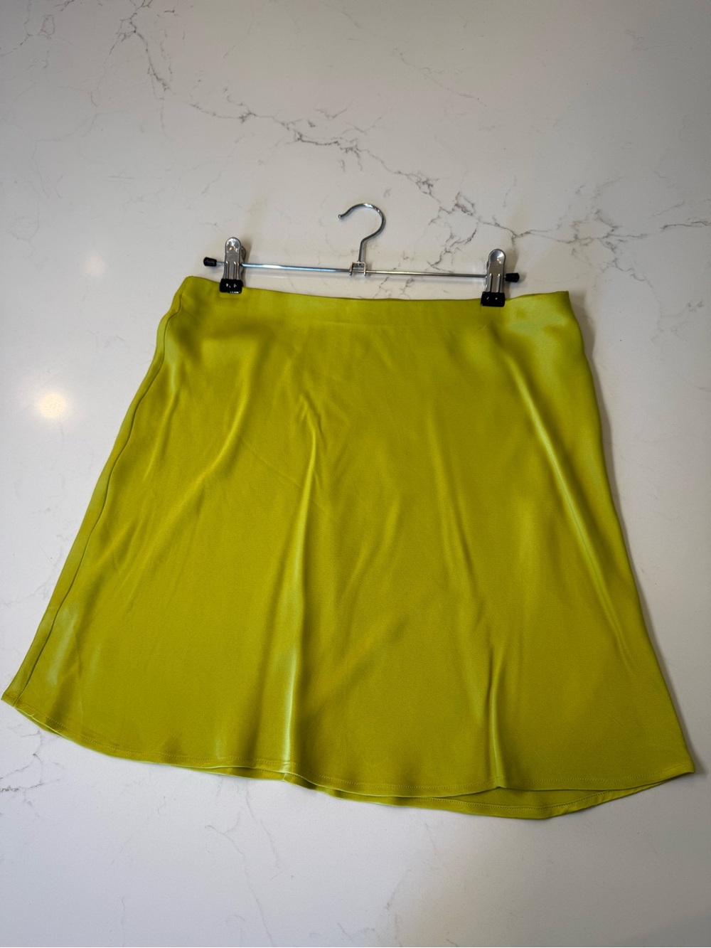 Anthropologie Tilda Mini Slip Skirt - Zest - Picture 2 of 8